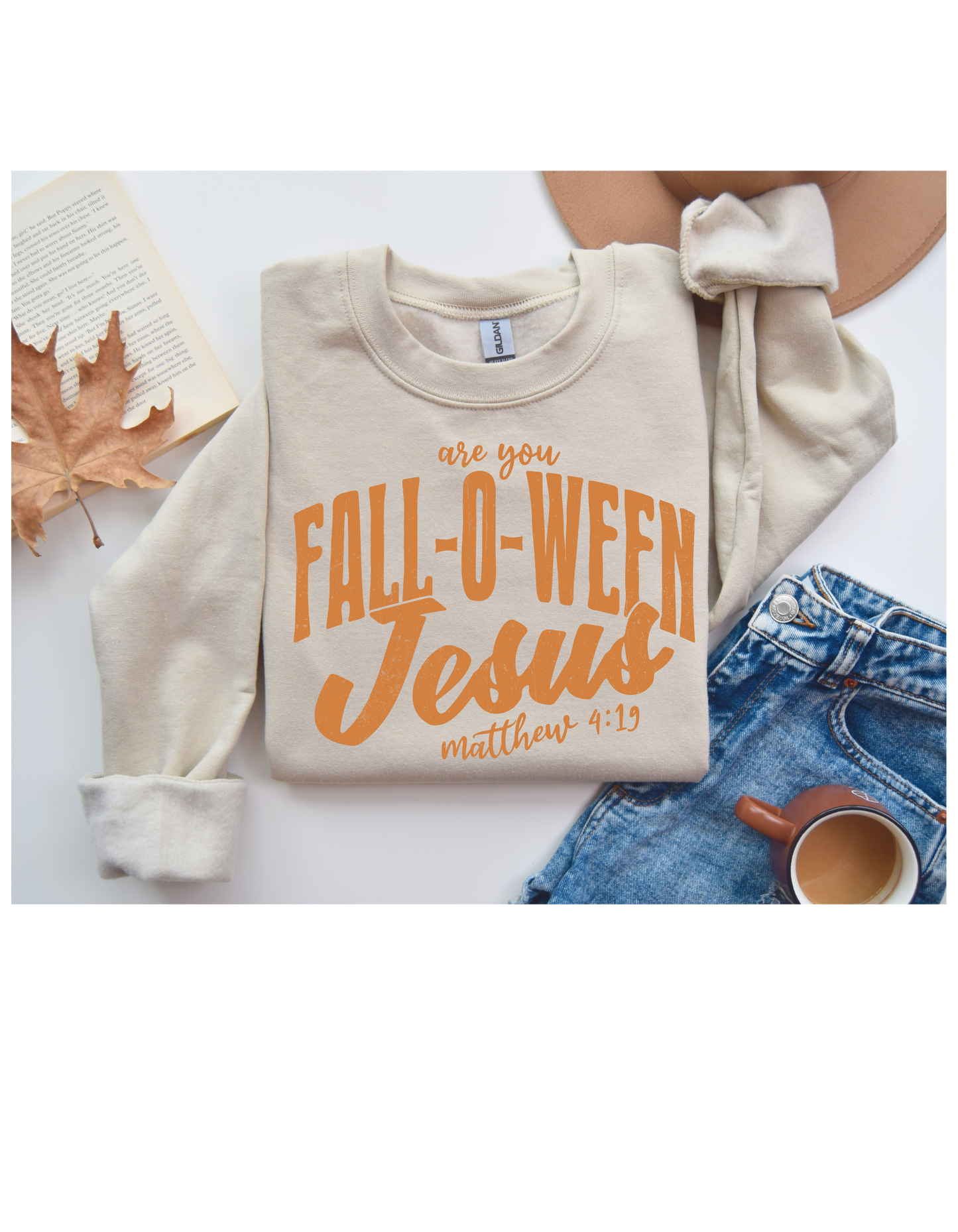 Fall-O-Ween Jesus Sweatshirt