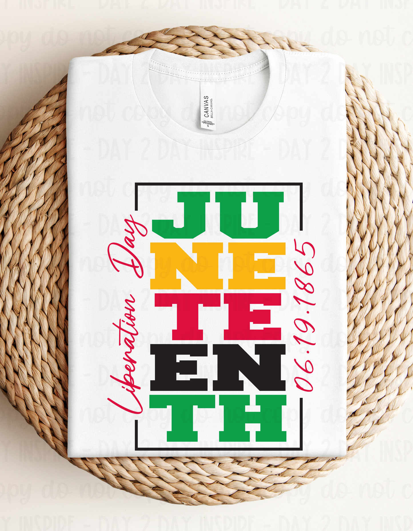 Juneteenth Stack Tee