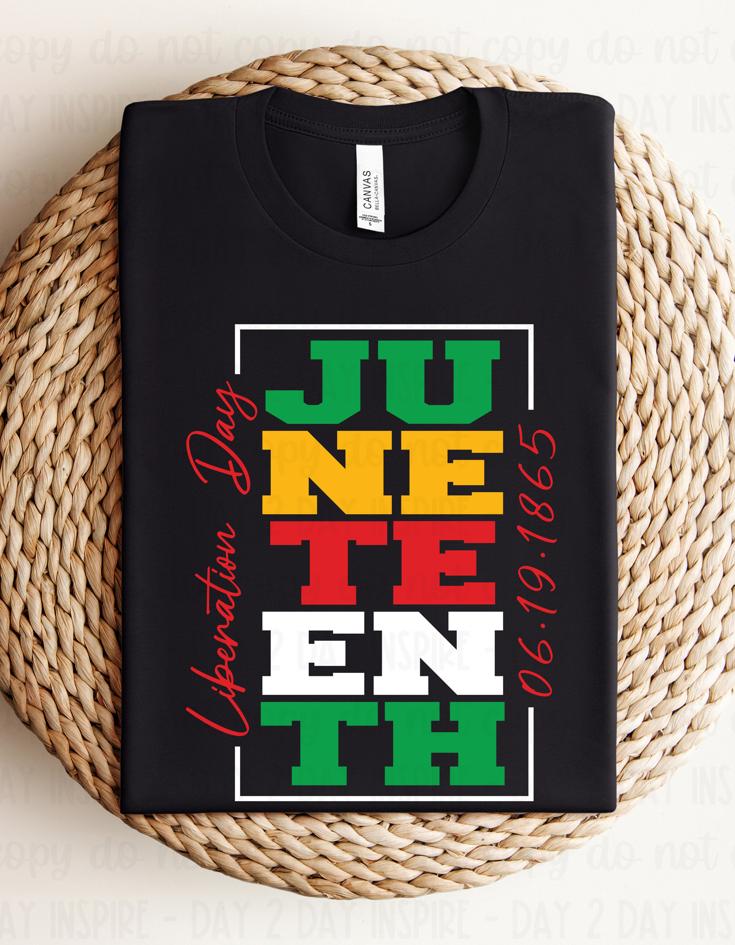 Juneteenth Stack Tee