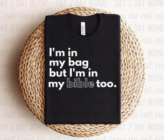 In My Bag and Bible Tee