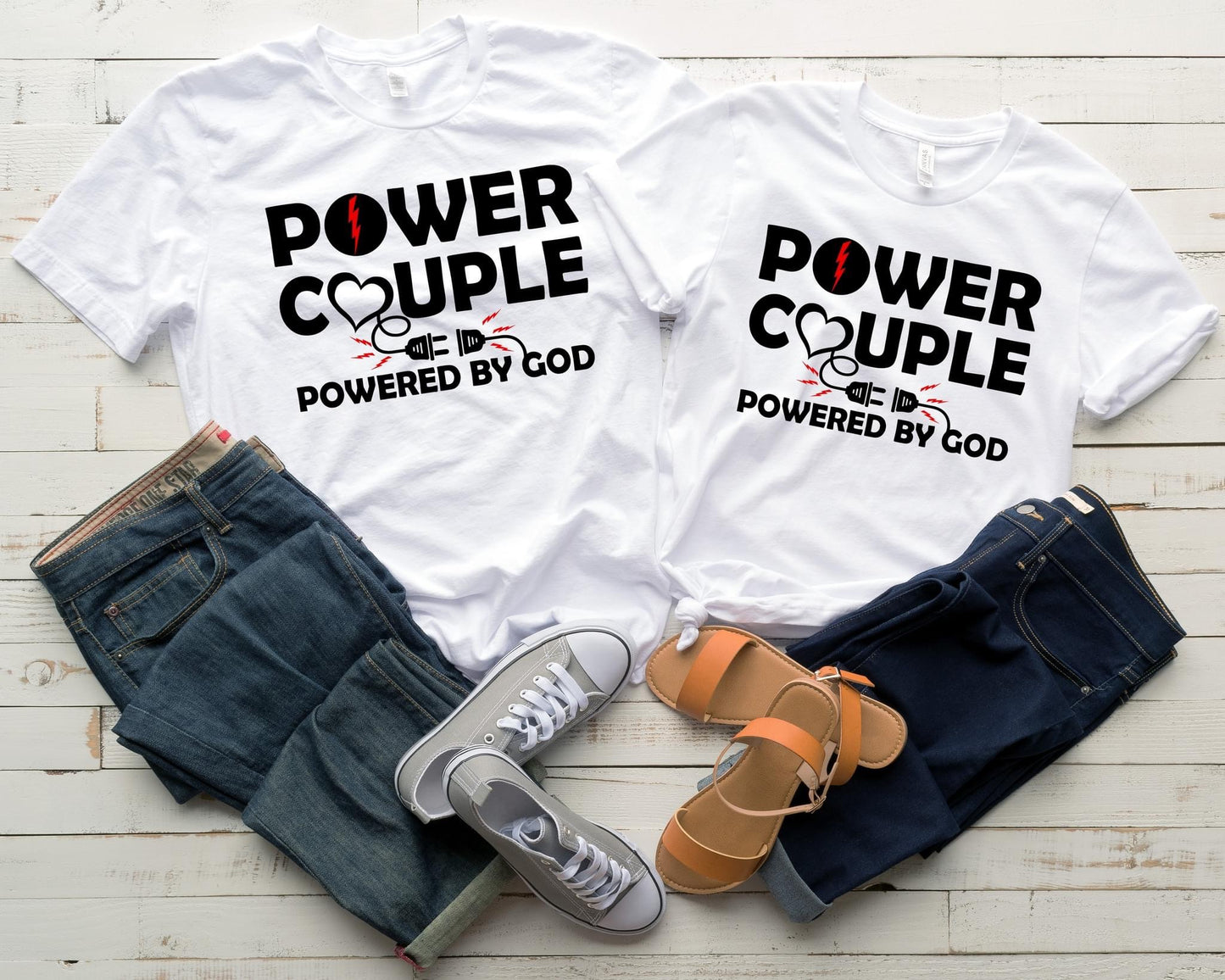 Power Couple Tee